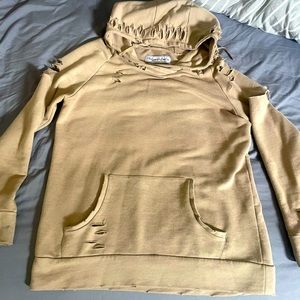 Chelsea Deboer distress hoodie